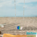 Soul Sister Sea Glass Rainbow Necklace