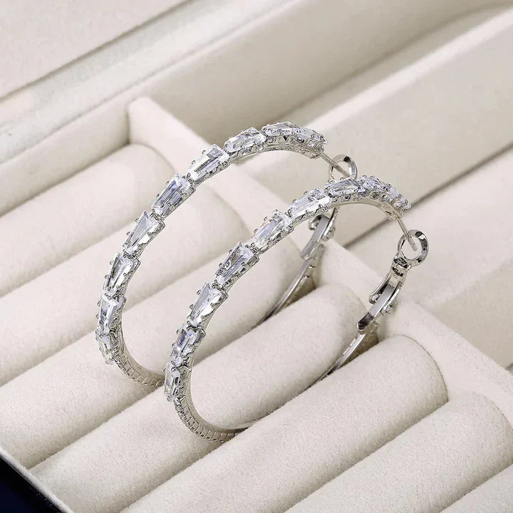 Camilla Vestalia Earrings | White Gold