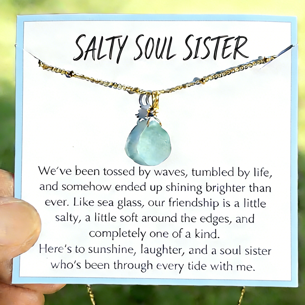 Sea Glass Soul Sister Necklace