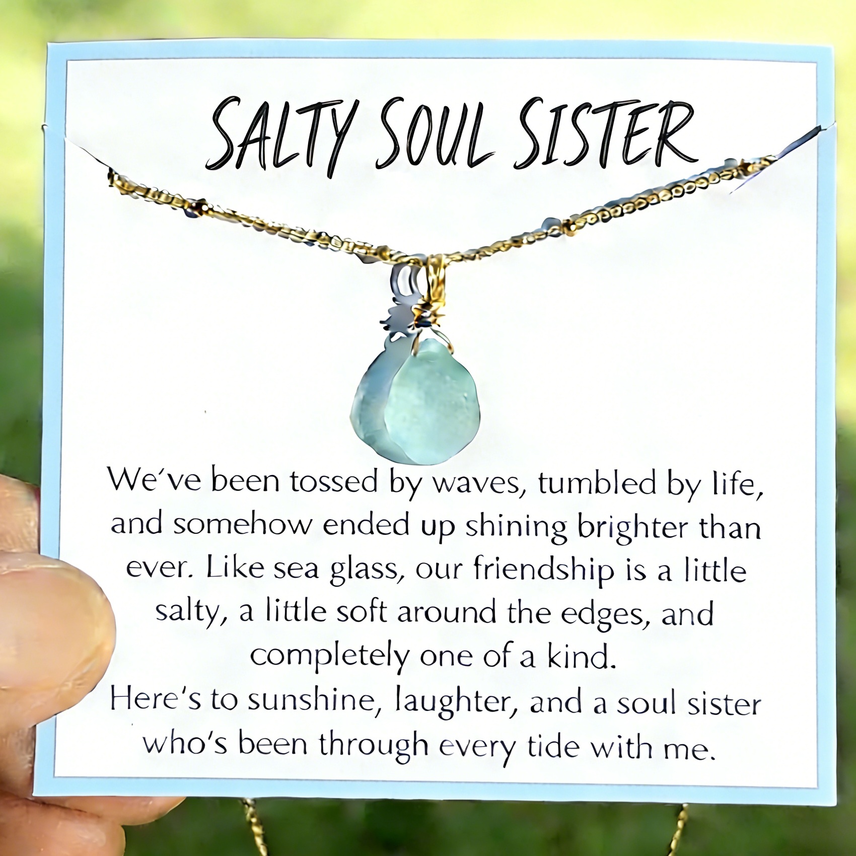 Sea Glass Soul Sister Necklace