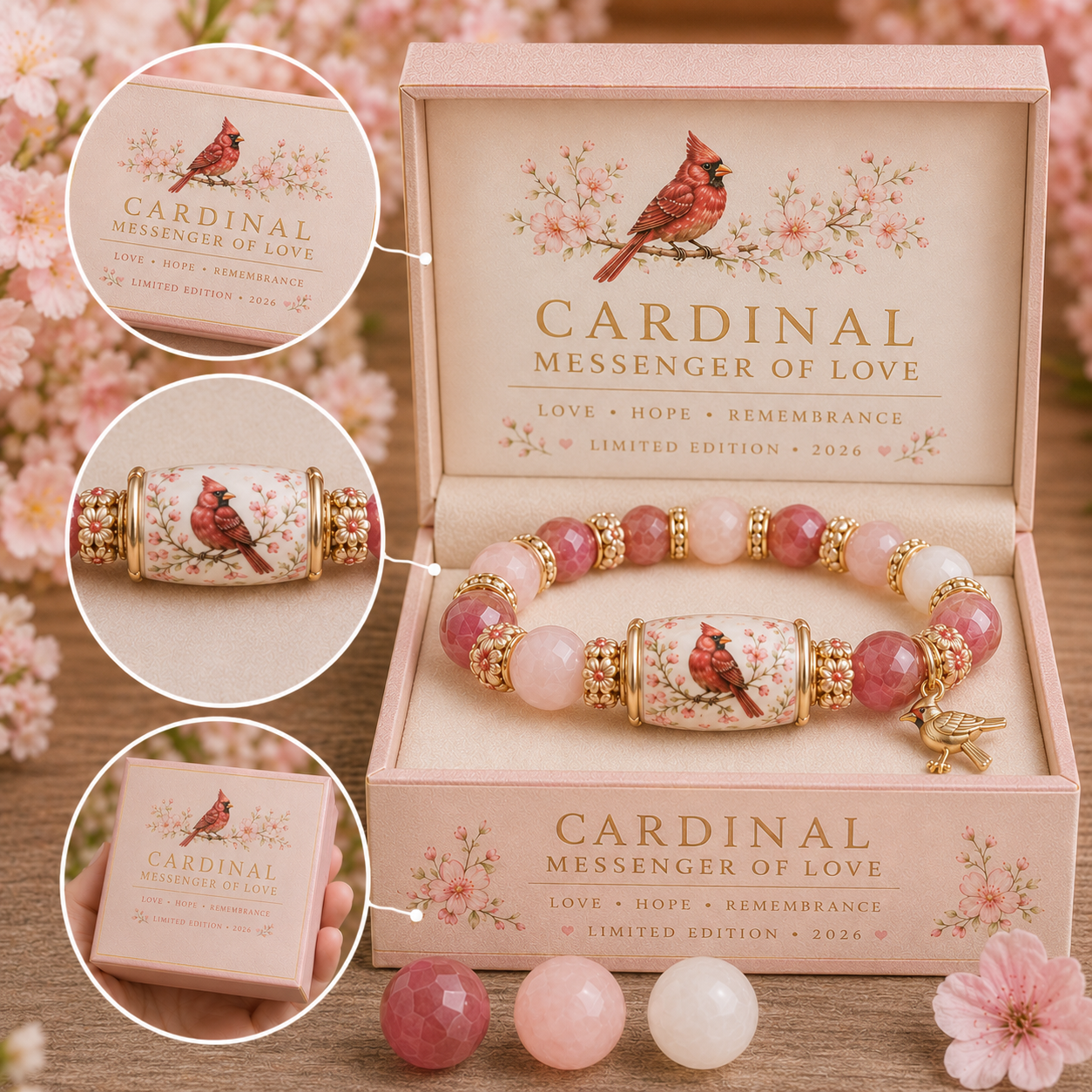 🌿 Love, Peace & Spring Blessings 💖 | 2026 Limited Edition Bracelet